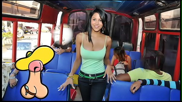 COLOMBIANA CALIENTE DESNUDA EN EL BUS