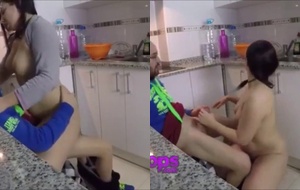 ESCÁNDALO EN LA COCINA: PAMELA Y JESÚS SÁNCHEZ EN UNA COGIDA ARDIENTE