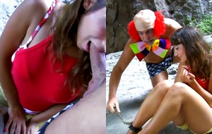 CHARLOTTE, UNA ADOLESCENTE FRANCESA, DISFRUTA DE UNA INTENSA SESIÓN CON UN JOVEN INEXPERTO